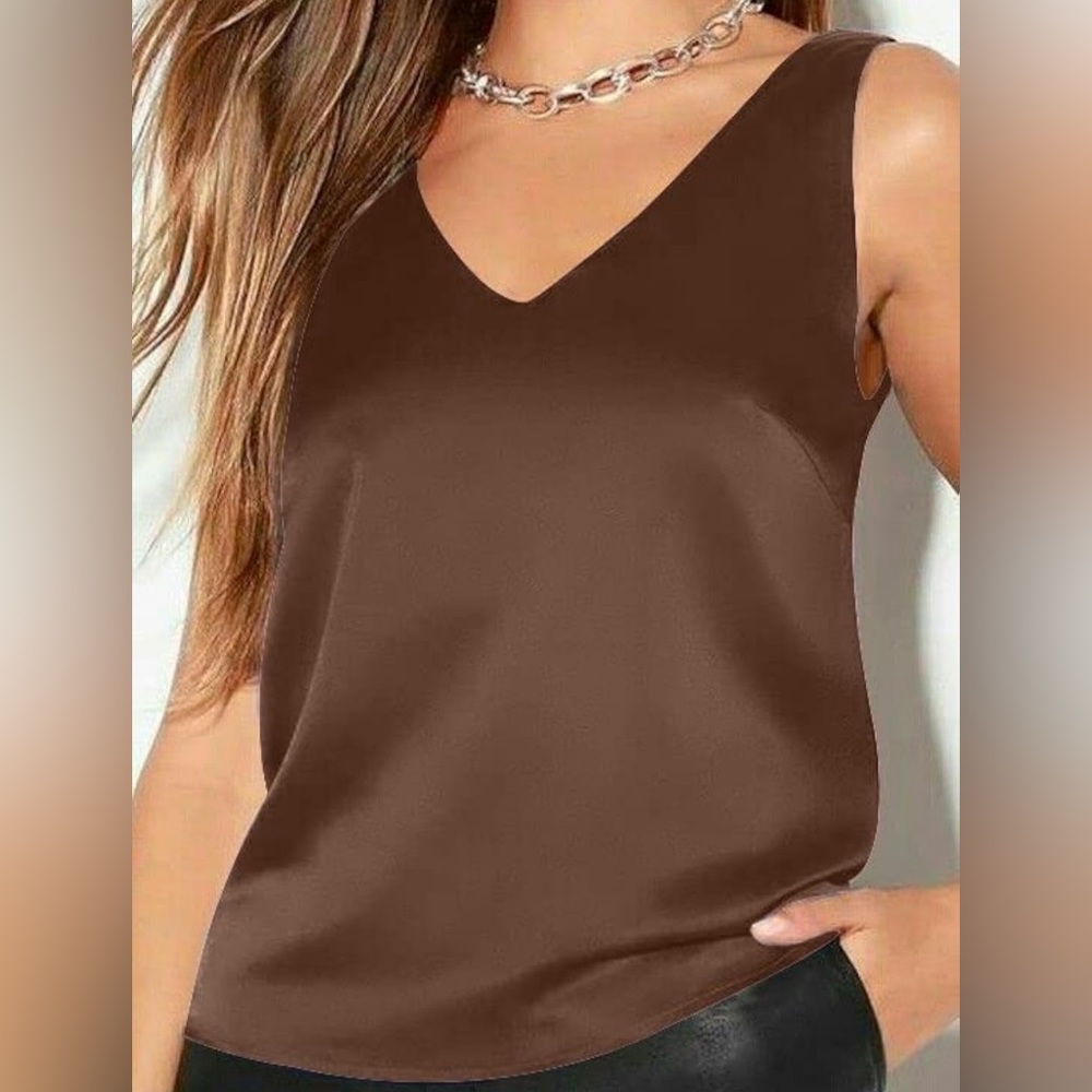 ekouaer silk tank top